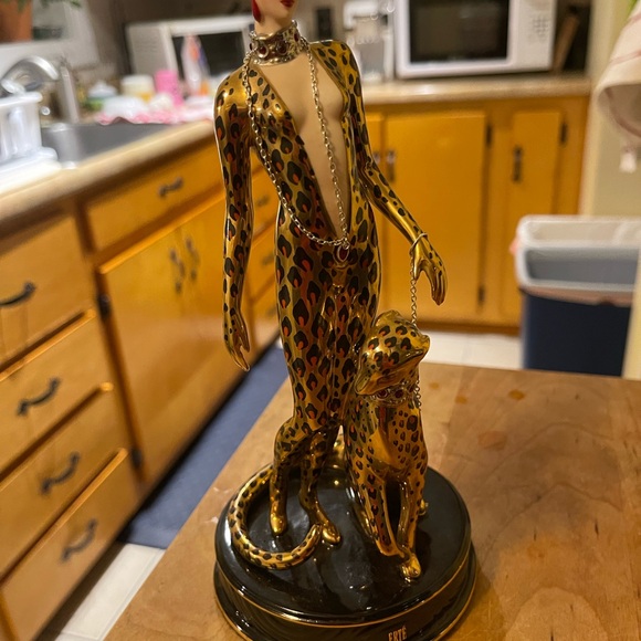 Leopard figuring by Erte - Picture 5 of 12